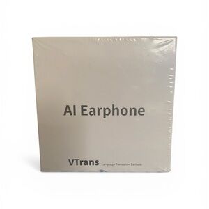 VTrans Al Earphone language translation earbuds NEW
